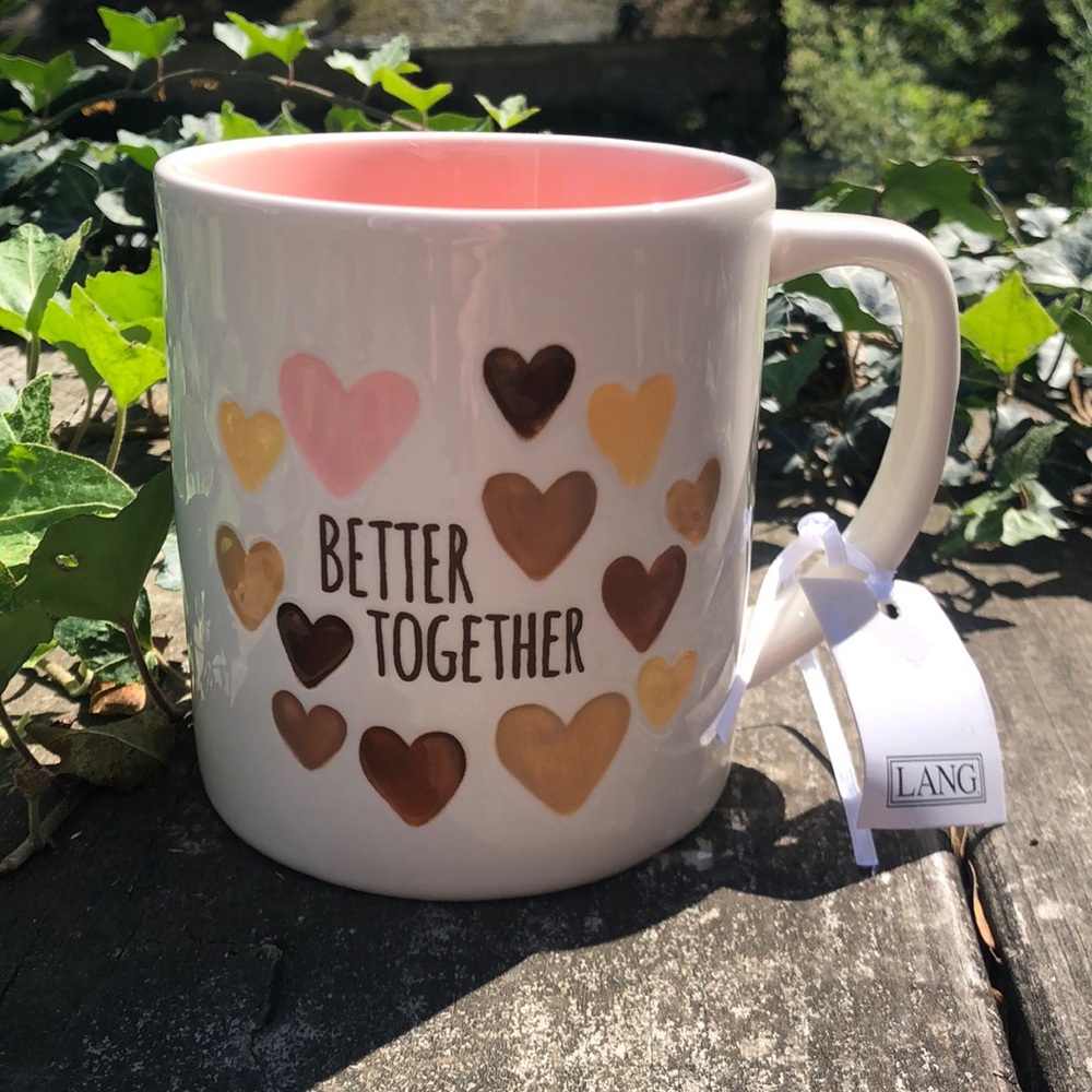❤️❤️❤️Lang Better Together Mug New!!